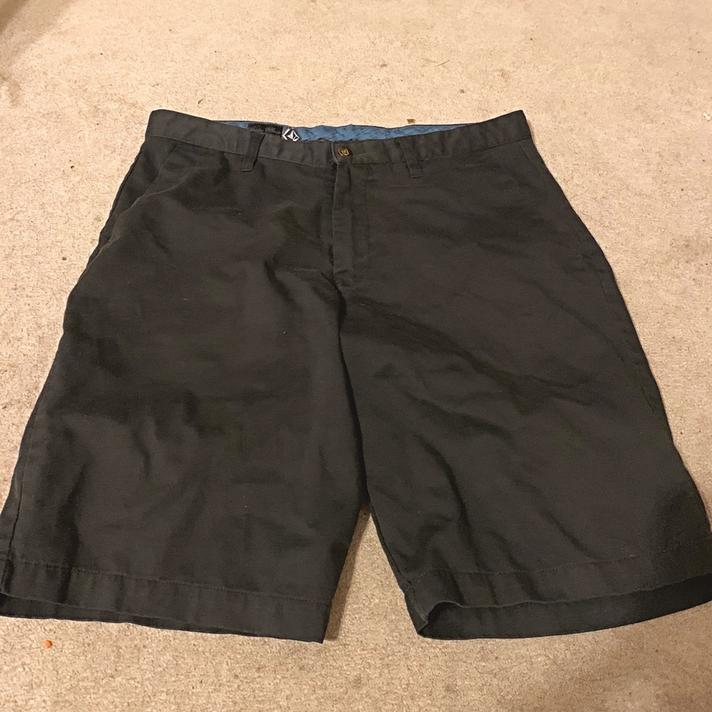 Black Volcom Shorts